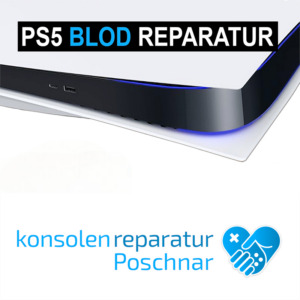 Playstation5 PS5 BLOD – Blue Light of Death – blaue LED Reparatur